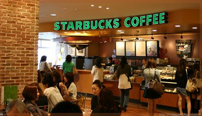 Lucro da Starbucks no 3º trimestre fiscal cai 8,3%
