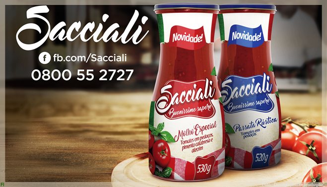 Linha de alimentos Sacciali chega ao mercado com delícias da gastronomia italiana