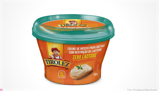 Tirolez amplia a linha Zero Lactose e lança o Creme de Ricota