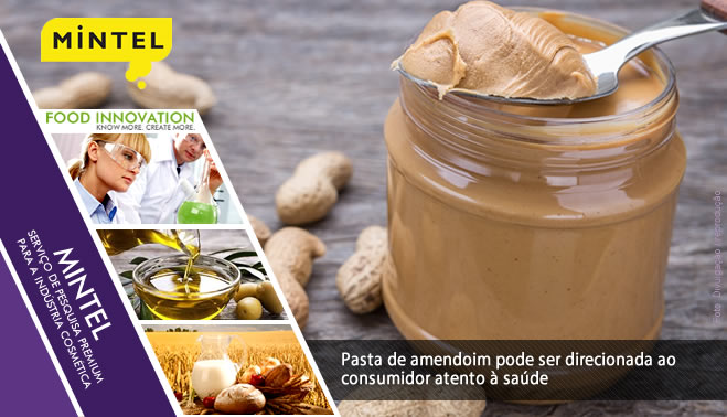 Como a pasta de amendoim pode ser direcionada ao consumidor atento à saúde