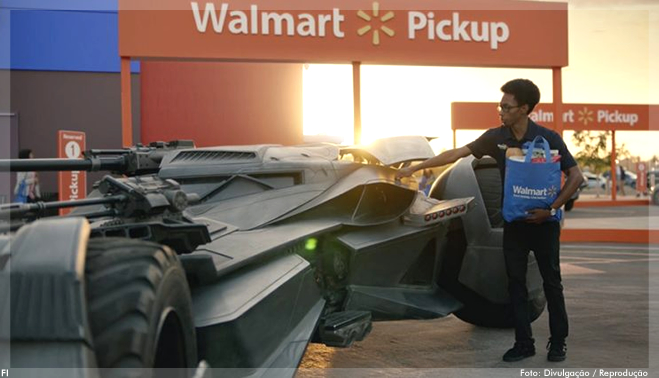 Walmart usa os principais carros da cultura pop para divulgar serviço Walmart Carros
