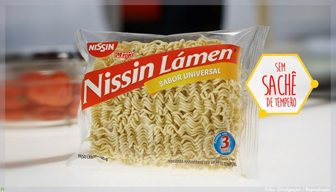 Nissin anuncia miojo com sabor universal