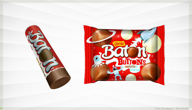 Garoto apresenta novo formato do chocolate Baton