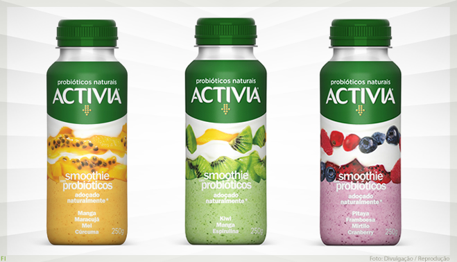 Activia entra na categoria de smoothies