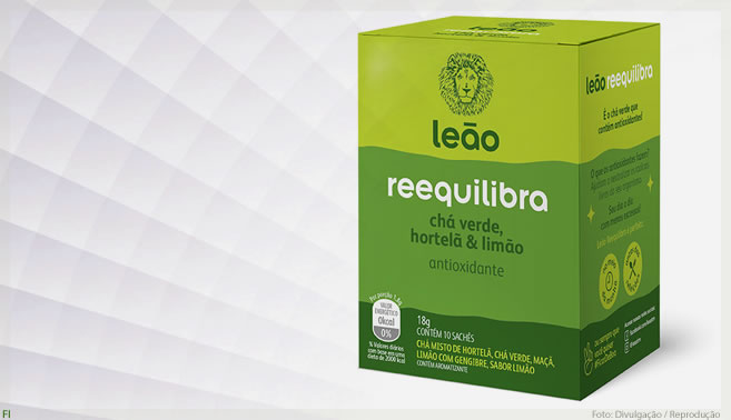 Leão lança linha de chás funcionais