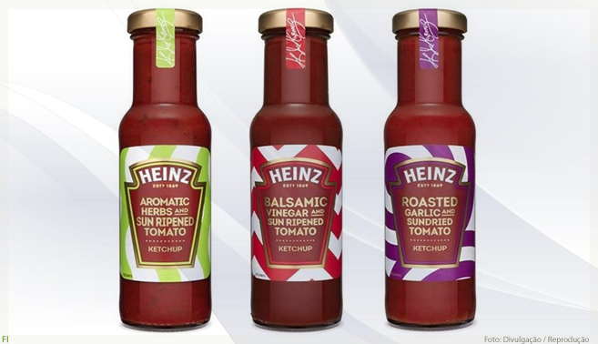 Heinz lança edições especiais de seu ketchup em garrafas de vidro