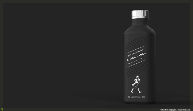 Uísque Johnnie Walker terá garrafa de papel