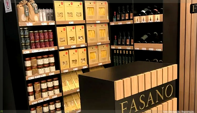 La Pastina inaugura pop up store dos produtos Fasano
