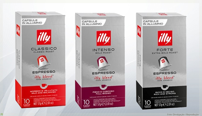 Illy Café traz cápsulas de alumínio para o Brasil