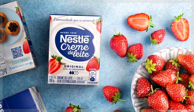 Creme de Leite Nestlé passa por rebranding
