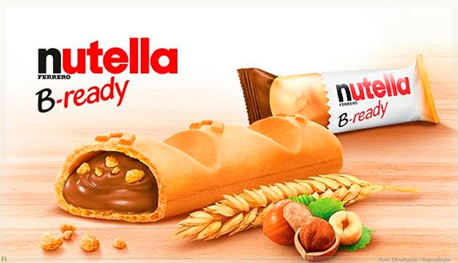 Ferrero lança Nutella B-ready em todo o Brasil