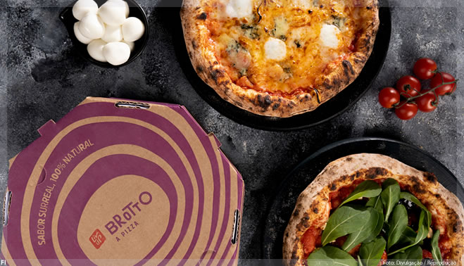 Liv Up lança delivery de pizza saudável