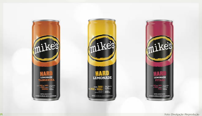 Ambev lança dois sabores da bebida mista com vodca Mike´s Hard Lemonade