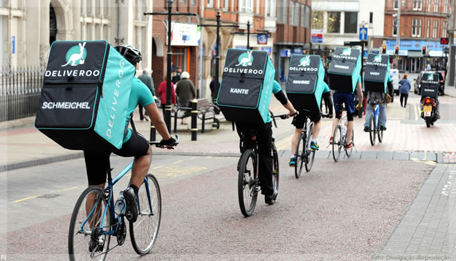 Deliveroo planeja expansão para cerca de 100 novos locais no Reino Unido