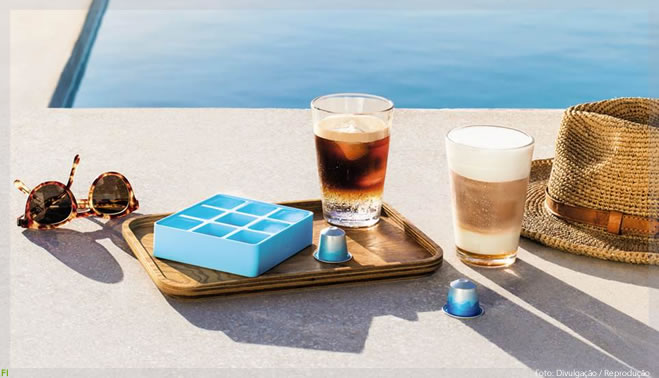 Nespresso lança cápsulas de cafés gelados para o verão
