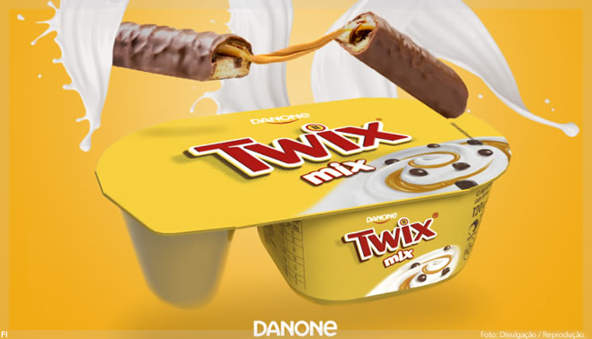 Danone apresenta novo Twix Mix