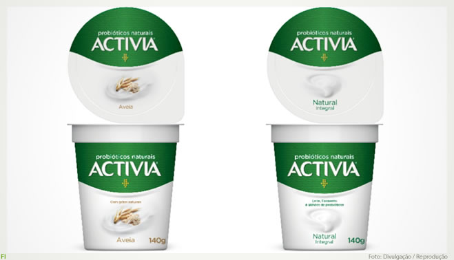 Activia lança nova linha Natural Integral e com Aveia