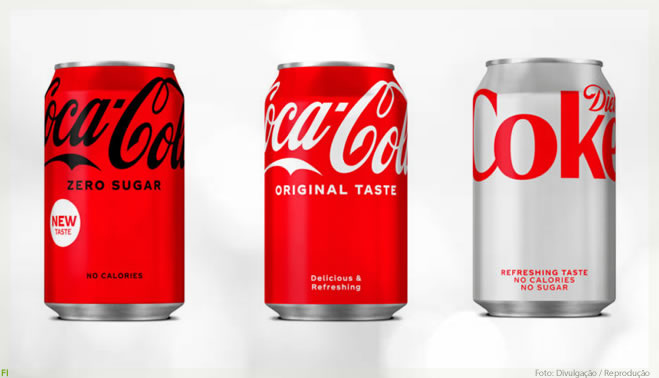 Coca-Cola apresenta redesign simplificado para suas embalagens