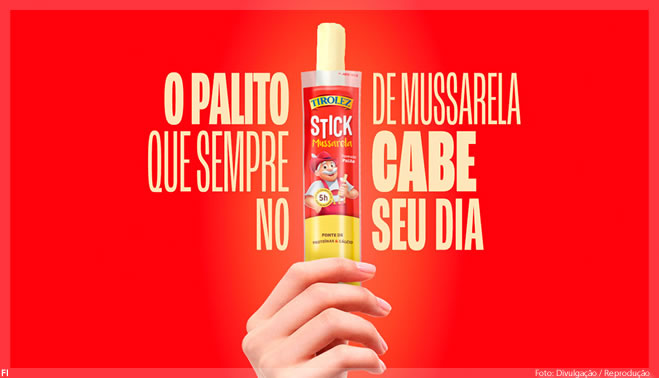 Tirolez lança palitos de mussarela