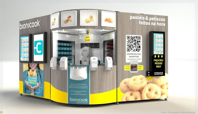 Como funciona o fast food robotizado do Aeroporto de Guarulhos