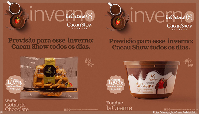 Cacau Show lança produtos para Festival de Inverno