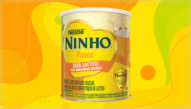 Nestlé lança Ninho Fases Zero Lactose