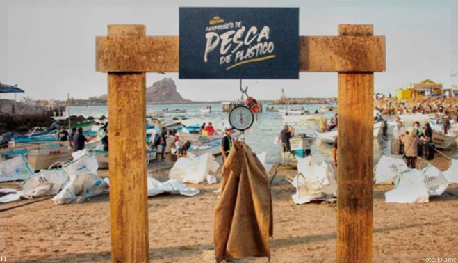 Cerveja Corona paga pescadores por pesca de plástico