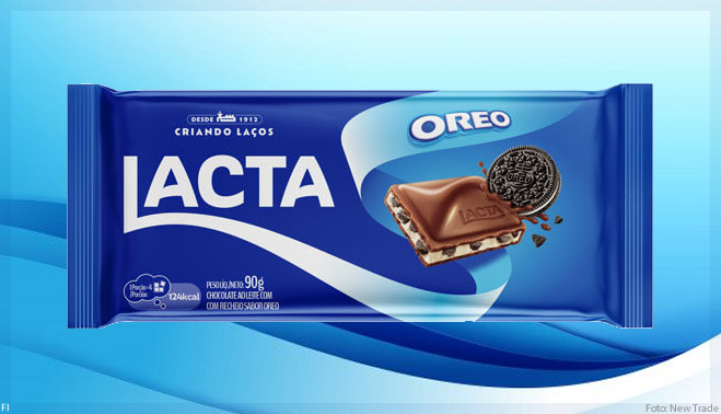 Lacta celebra 110 anos e lança inédita barra com recheio cremoso Oreo