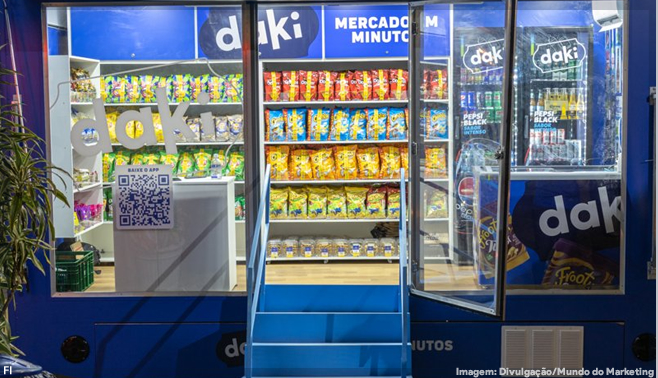 Daki faz ativação em parceria com Ambev e PepsiCo