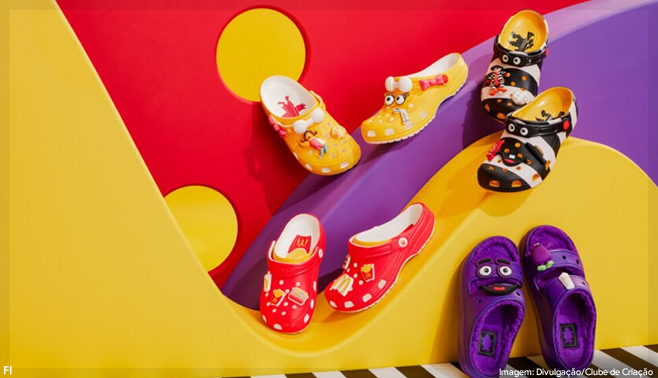 McDonald’s e Crocs lançam coleção para fandom