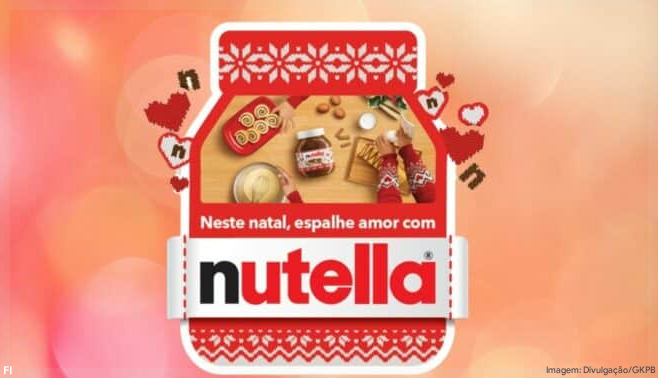 Nutella lança embalagens temáticas para o Natal