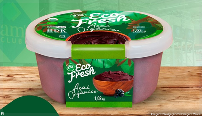 Eco Fresh lança Açaí Orgânico