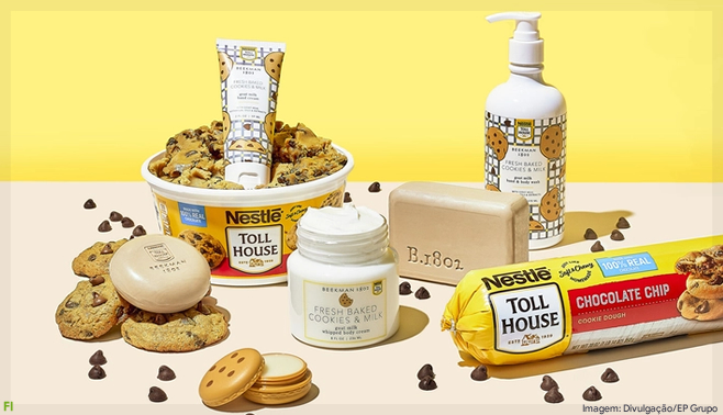 Nestlé Toll House colabora com Beekman 1802 em coleção de produtos corporais