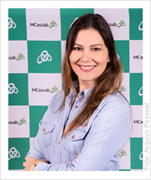 Bruna Carolina Lourenco, gerente desenvolvimento de negócios nutrição humana na Mcassab.