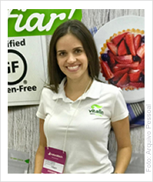 Flávia Passos, gerente de negócios da Vitalin Sem Glúten