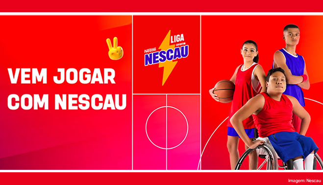 Nescau e redes de supermercados promovem esporte e inclusão em São Paulo