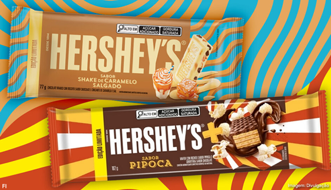 Hershey’s aposta em Wafer sabor Pipoca